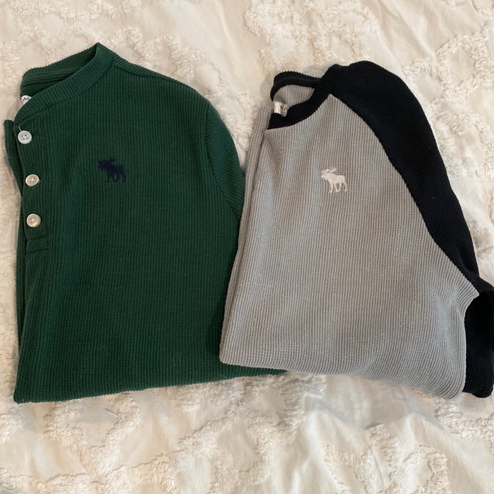 Abercrombie waffle logo Size 15/16 NWOT